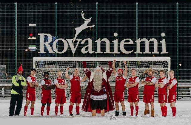 Imagen de Santa Claus FC, el mítico club navideño de Finlandia