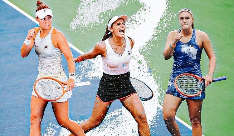 Imagen de Por primera vez en 18 años hay tres argentinas en el Top 100