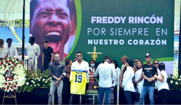 Imagen de Freddy Rincón, el último adiós