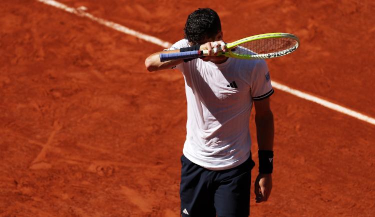 Imagen de Fin del sueño argentino en Roland Garros: Juanma Cerúndolo quedó eliminado en cuarta ronda