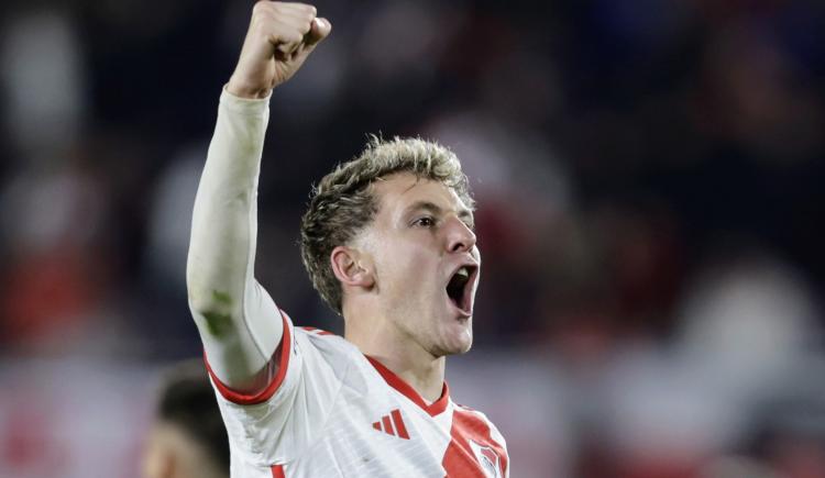 Imagen de Facundo Colidio, la carta goleadora de River además de Borja