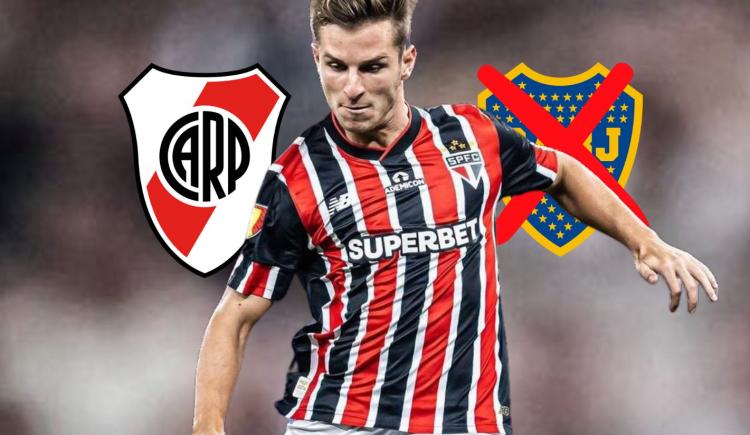 Imagen de Súper mercado: River le ganó la pulseada a Boca y se quedó con Giuliano Galoppo