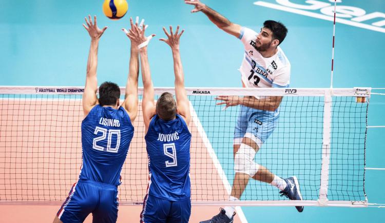 Imagen de Mundial de Voley: Argentina derrotó a Serbia y se clasificó a los cuartos de final