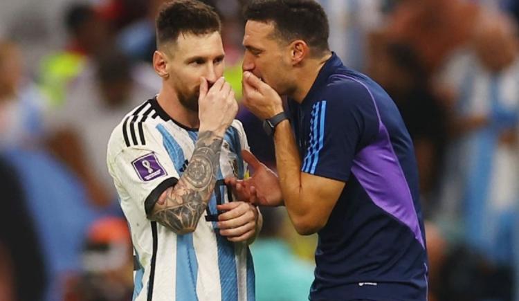 Imagen de A la espera de la cumbre entre Messi y Scaloni