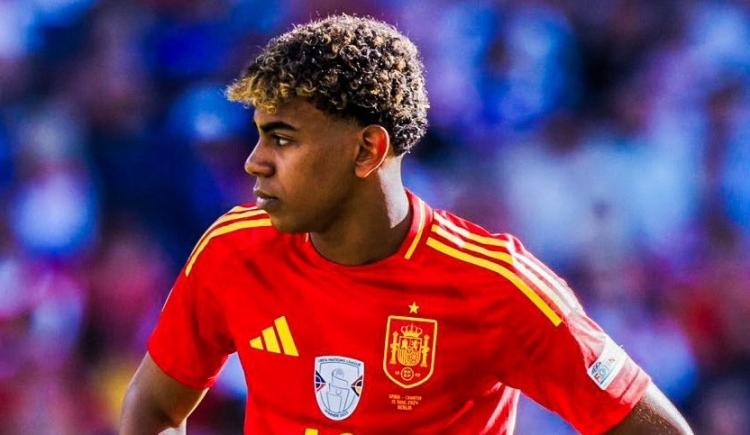 Imagen de Lamine Yamal logró su primer título en la Eurocopa