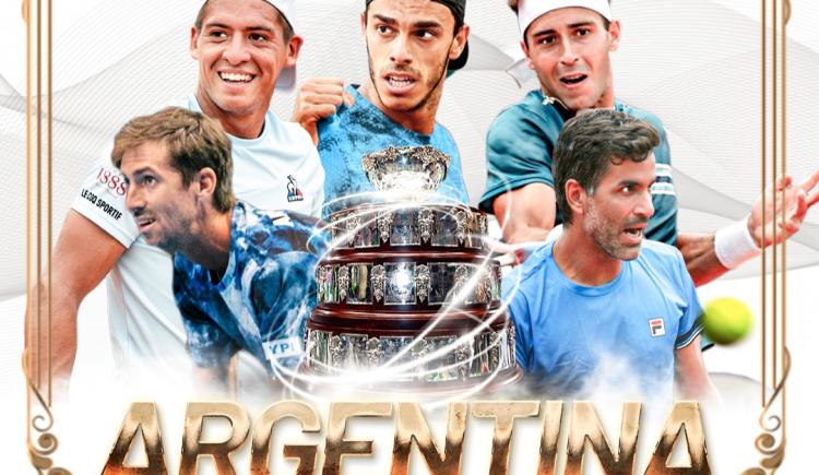 Imagen de Copa Davis: Argentina confirmó su equipo para los Playoffs del Grupo Mundial