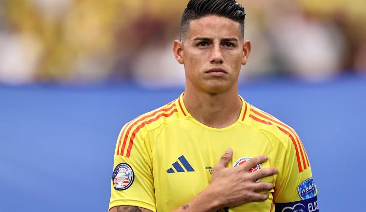 Imagen de Colombia: James Rodríguez y una decisión clave ante Argentina