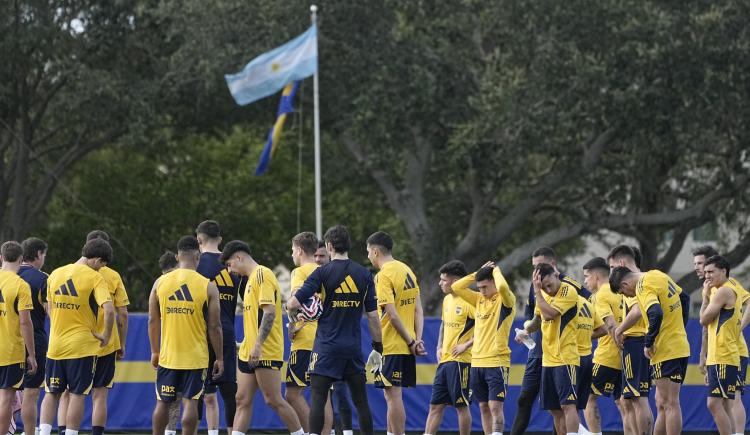 Imagen de Sorpresa Mundial: el once de Boca que probó Russo para el debut frente a Benfica