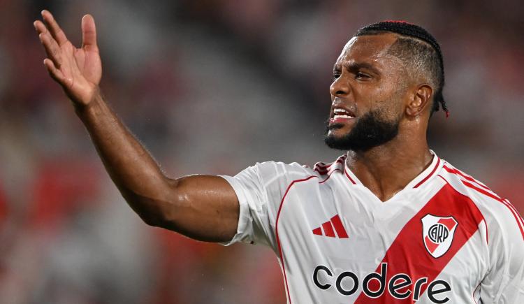 Imagen de Borja, entre algodones: podría perderse el clásico entre River e Independiente
