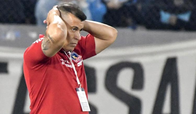 Imagen de Jorge Almirón, autocrítico y con un pie afuera de Colo Colo