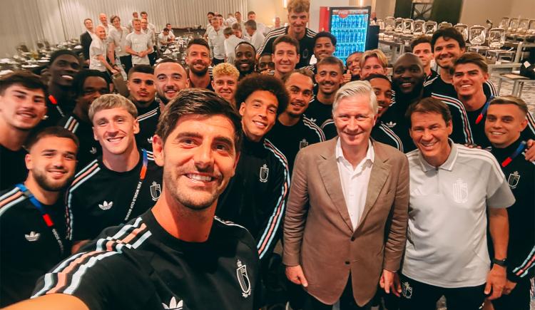 Imagen de Bélgica llega blindada al choque con España