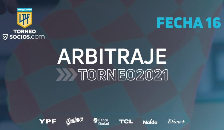 Imagen de DESIGNACIÓN DE ÁRBITROS DE LA FECHA 16