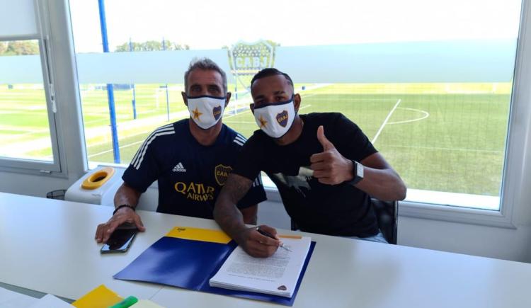 Imagen de VILLA EXTENDIÓ SU CONTRATO CON BOCA
