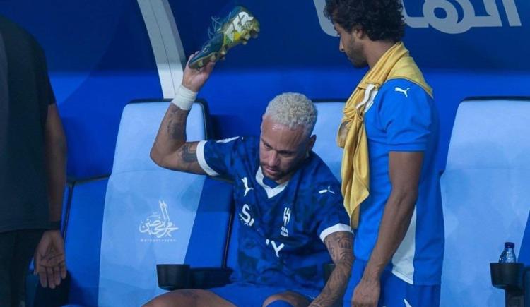 Imagen de Qué dijo Neymar sobre la nueva lesión en su segundo partido después de un año