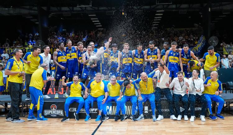 Imagen de Boca ganó por primera vez la Supercopa de la Liga Nacional