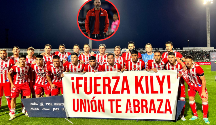 Imagen de El emotivo apoyo de Sarmiento y Unión al Kily González