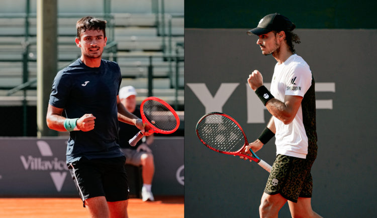 Imagen de Andrea Collarini y Mariano Navone, los semifinalistas argentinos del Challenger de Buenos Aires