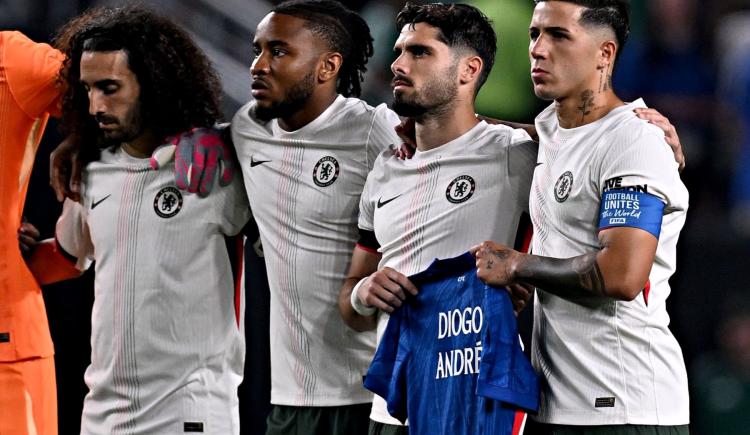 Imagen de El notable gesto del plantel de Chelsea para la familia de Diogo Jota