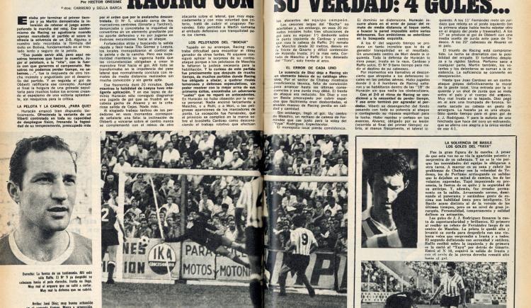 Imagen de Morir por ser hincha, el génesis del mal