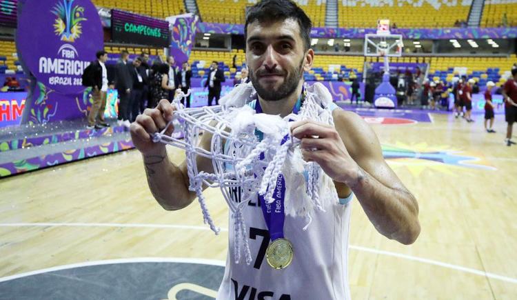 Imagen de Facundo Campazzo: "Salir campeón con esta camiseta tiene un gusto diferente"