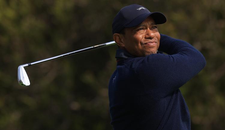 Imagen de Regreso frustrado: Tiger Woods se retiró del Genesis Invitational