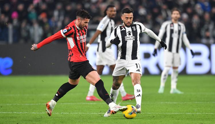 Imagen de Nico González, figura en el triunfo clásico de Juventus ante Milan