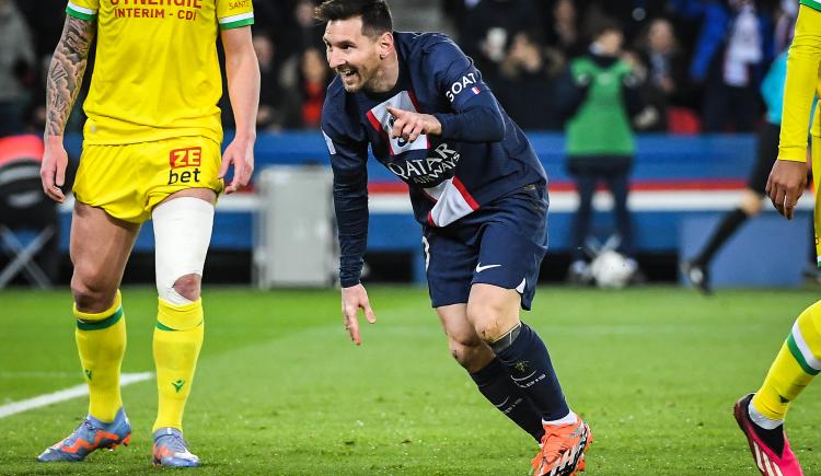 Imagen de Leo Messi abrió el camino del triunfo del PSG