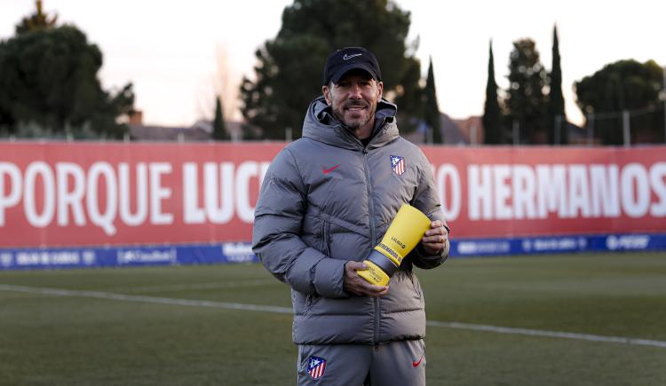 Imagen de Diego Simeone recibió un reconocimiento por su histórico presente