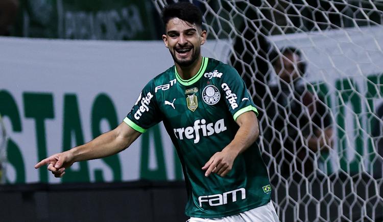 Imagen de Doblete de José López en la goleada de Palmeiras