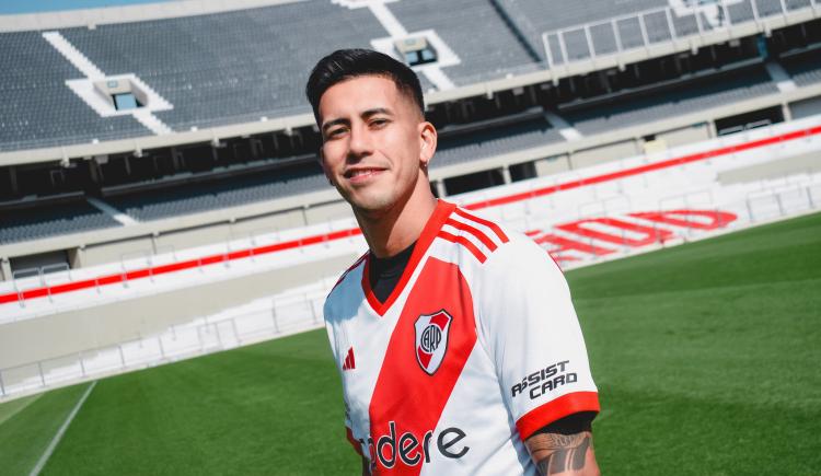 Imagen de Maxi Meza fue presentado en River pero no se hizo la revisión médica: conocé los motivos