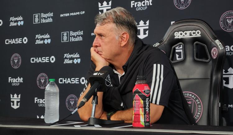Imagen de Gerardo Martino se refirió a la ausencia de Lionel Messi
