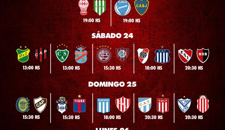 Imagen de Diez datos de la fecha 21 de la Liga Profesional