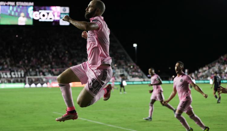 Imagen de Golazo de Gonzalo Higuaín en la caída de Inter Miami