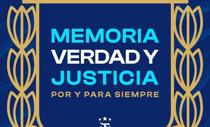 Imagen de Los mensajes del fútbol argentino en el Día de la Memoria, con la AFA a la cabeza