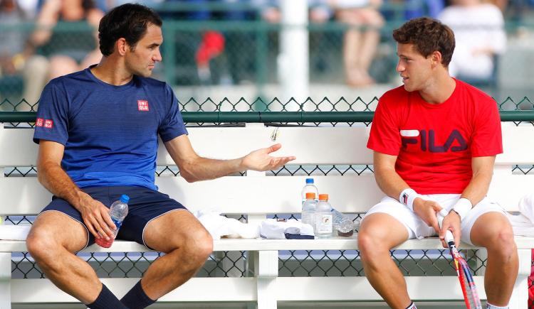 Imagen de La revelación de Diego Schwartzman sobre Roger Federer