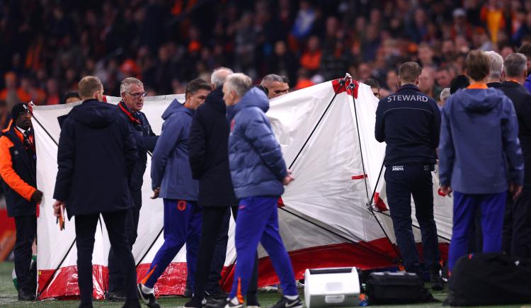 Imagen de Susto en la Nations League: un ayudante de campo de Hungría convulsionó en pleno partido