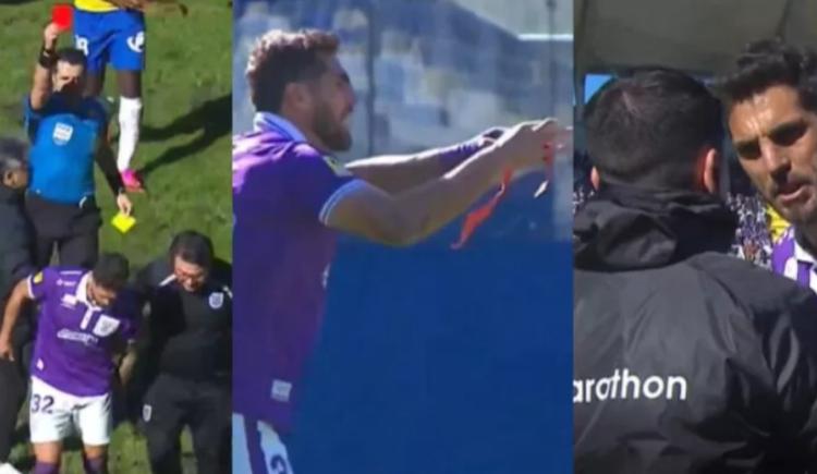 Imagen de La increíble expulsión de Joaquín Larrivey por una camilla rota