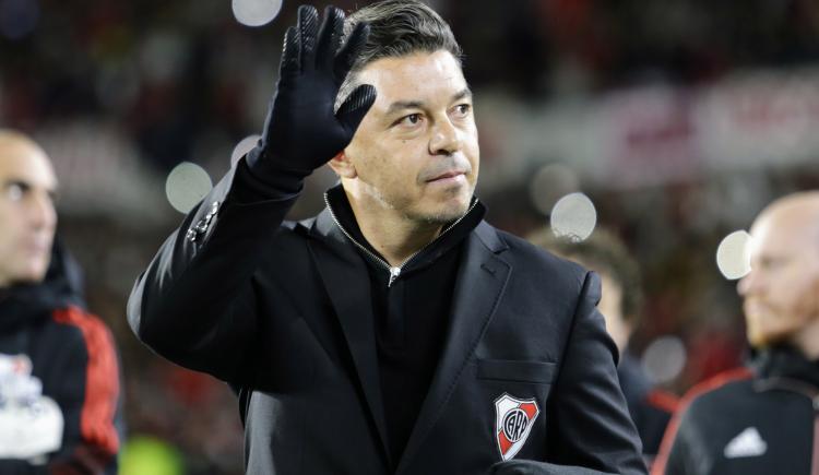 Imagen de El optimismo de Gallardo, de la serie contra Vélez a la posible llegada de Borja y Suárez