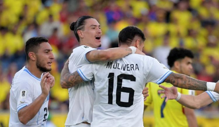 Imagen de En el final, Uruguay le sacó un empate a Colombia con sabor a triunfo