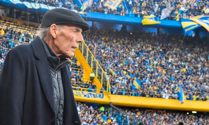 Imagen de Parte de las cenizas de Miguel Ángel Russo ya se esparcieron en la Bombonera