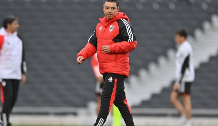Imagen de Las tres buenas noticias que recibió Gallardo en la práctica del lunes