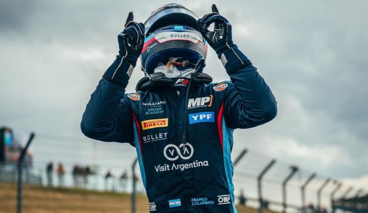 Imagen de Formula 3: Histórico triunfo de Franco Colapinto en Silverstone