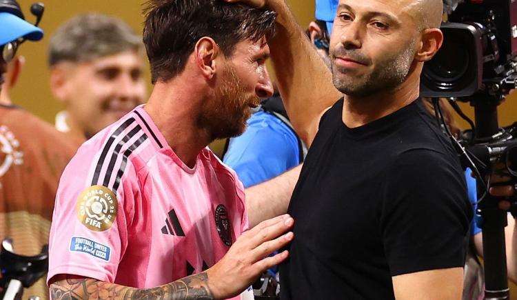 Imagen de Mascherano, entre la alegría del triunfazo de Inter Miami y las molestias de Messi