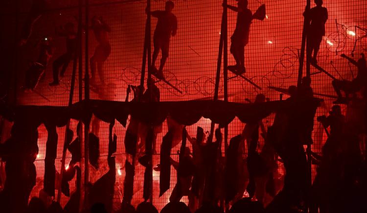 Imagen de Newell's celebró el tradicional banderazo antes del clásico