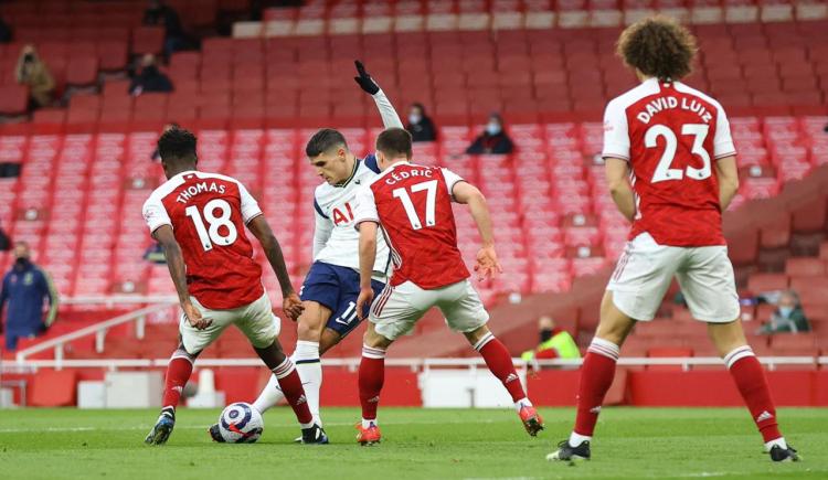 Imagen de LAMELA, GOL DE RABONA Y EXPULSIÓN EN EL CLÁSICO DE LONDRES