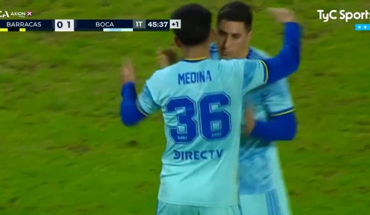 Imagen de El golazo de Cristian Medina contra Barracas Central