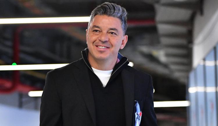 Imagen de La buena noticia que recibió Gallardo en la práctica de River