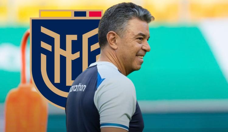 Imagen de Marcelo Gallardo se puso al frente de la Selección de Ecuador