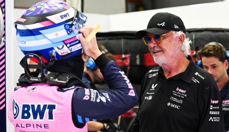Imagen de El optimismo de Flavio Briatore por los progresos de Colapinto en Alpine