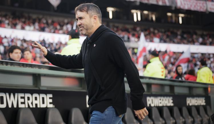 Imagen de Eduardo Coudet cortó la mala racha y sacó pecho tras el triunfo de River